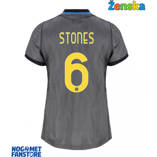 Inter Milan John Stones #6 Rezervni Dres za Ženska 2026-27 Kratak Rukav